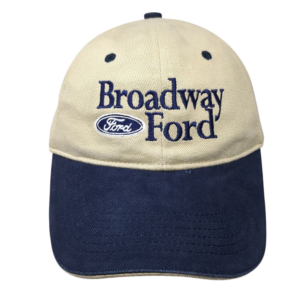Broadway Ford Slideback Hat Multicolor One Size Embroidered Unique